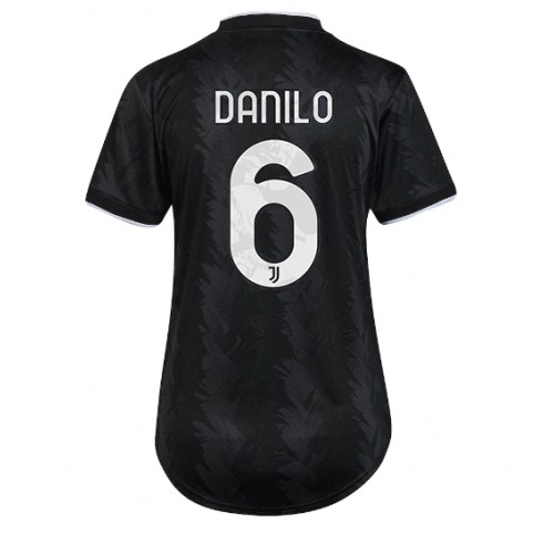 Juventus Danilo #6 Bortedrakt Kvinner 2022-23 Kortermet Juventus Danilo #6 Bortedrakt Kvinner 2022-23 Kortermet